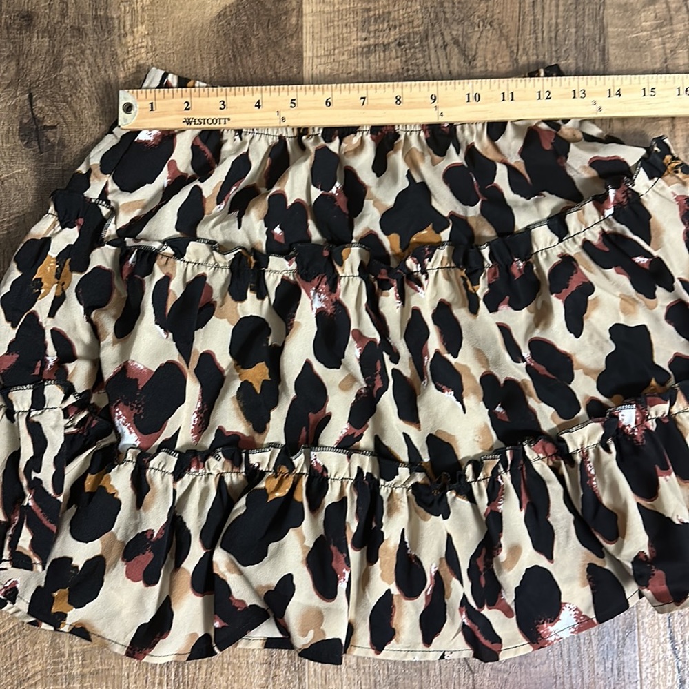 Bold Multi Neutral Colored Leopard Pattern Large … - image 5